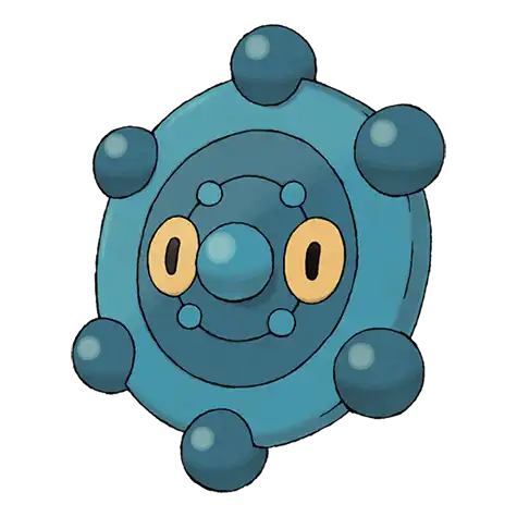 Bronzor Pokemon 436 – miniatura i grafika Pokédex