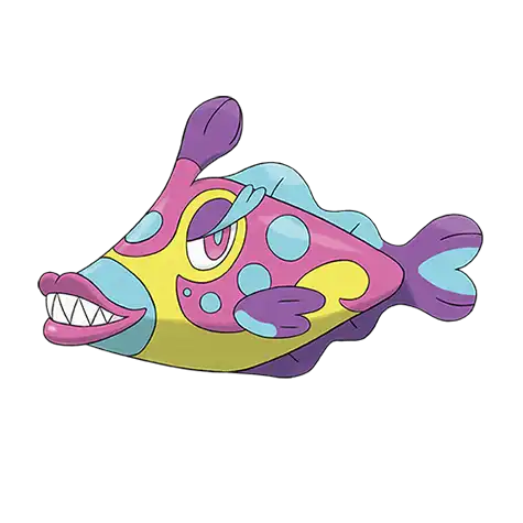 Bruxish Pokemon 779 – miniatura i grafika Pokédex