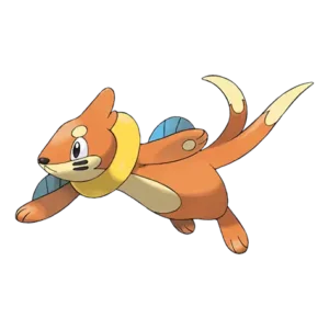 Buizel Pokemon 418 – miniatura i grafika Pokédex
