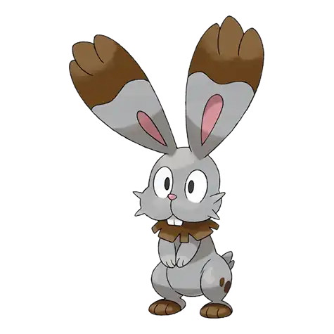Bunnelby Pokemon 659 – miniatura i grafika Pokédex