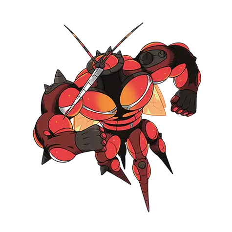 Buzzwole Pokemon 794 – miniatura i grafika Pokédex