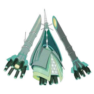 Celesteela Pokemon 797 – miniatura i grafika Pokédex