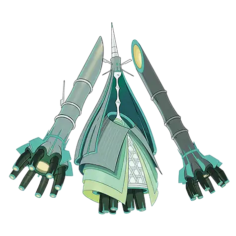 Celesteela Pokemon 797 – miniatura i grafika Pokédex