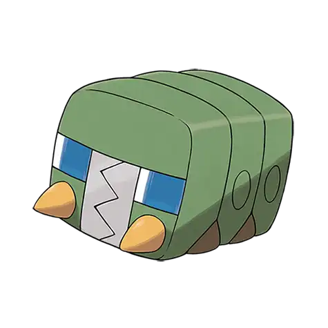 Charjabug Pokemon 737 – miniatura i grafika Pokédex