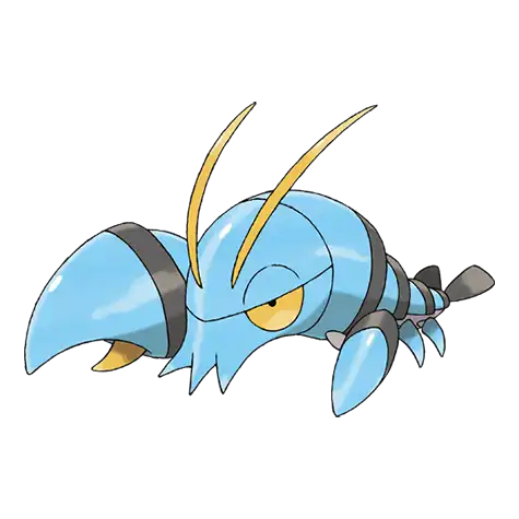 Clauncher Pokemon 692 – miniatura i grafika Pokédex