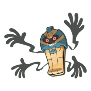 Cofagrigus Pokemon 563 – miniatura i grafika Pokédex