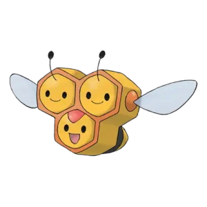 Combee Pokemon 415 – miniatura i grafika Pokédex