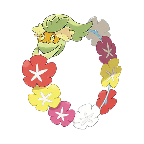 Comfey Pokemon 764 – miniatura i grafika Pokédex