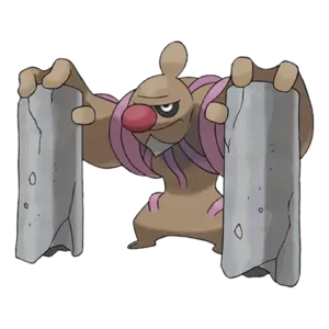 Conkeldurr Pokemon 534 – miniatura i grafika Pokédex