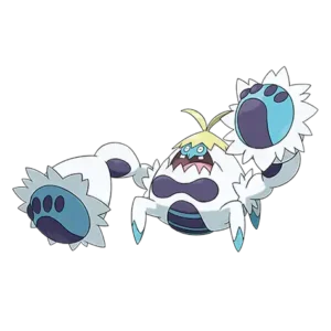 Crabominable Pokemon 740 – miniatura i grafika Pokédex