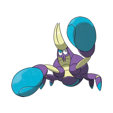 Crabrawler Pokemon 739 – miniatura i grafika Pokédex