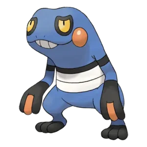 Croagunk Pokemon 453 – miniatura i grafika Pokédex