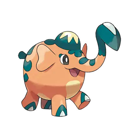 Cufant Pokemon 878 – miniatura i grafika Pokédex