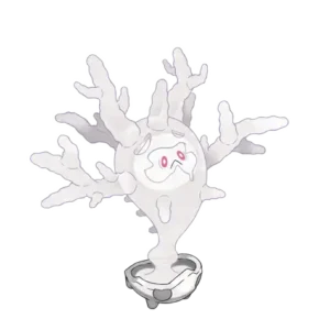 Cursola Pokemon 864 – miniatura i grafika Pokédex