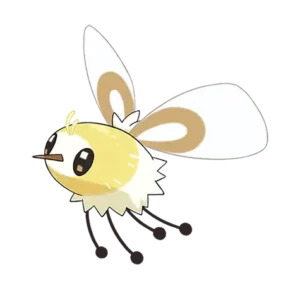 Cutiefly Pokemon 742 – miniatura i grafika Pokédex