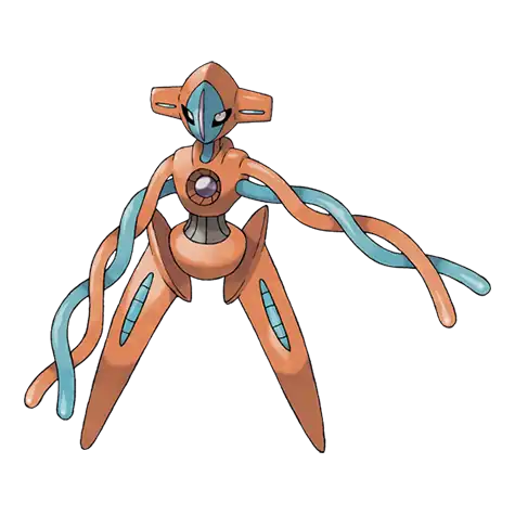 Deoxys-Normal Pokemon 386 – miniatura i grafika Pokédex