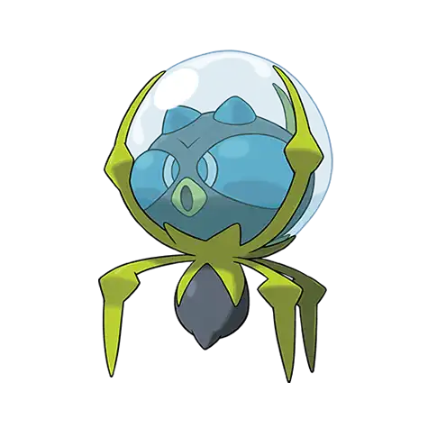 Dewpider Pokemon 751 – miniatura i grafika Pokédex