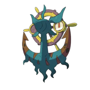 Dhelmise Pokemon 781 – miniatura i grafika Pokédex