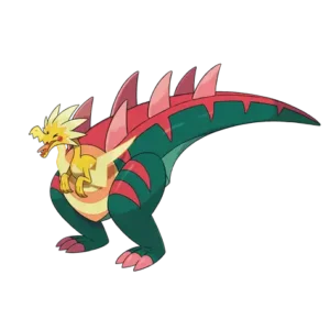 Dracozolt Pokemon 880 – miniatura i grafika Pokédex