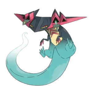 Dragapult Pokemon 887 – miniatura i grafika Pokédex