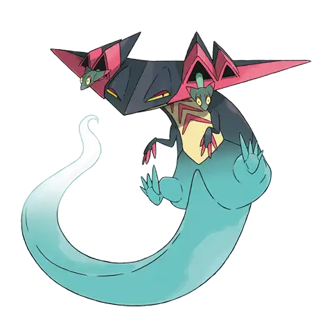 Dragapult Pokemon 887 – miniatura i grafika Pokédex