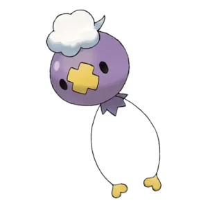 Drifloon Pokemon 425 – miniatura i grafika Pokédex