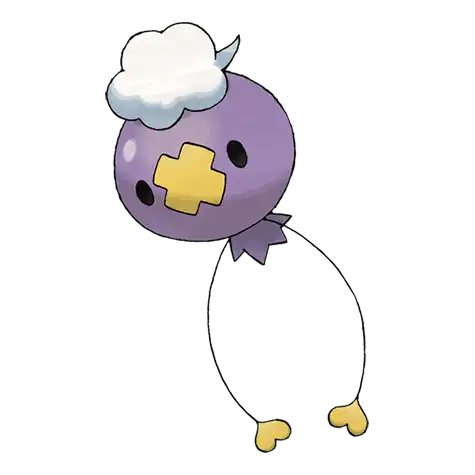 Drifloon Pokemon 425 – miniatura i grafika Pokédex