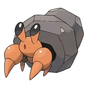 Dwebble Pokemon 557 – miniatura i grafika Pokédex