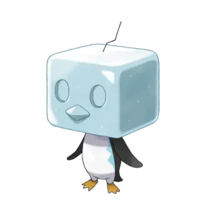 Eiscue-Ice Pokemon 875 – miniatura i grafika Pokédex