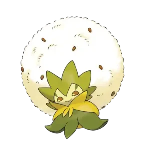 Eldegoss Pokemon 830 – miniatura i grafika Pokédex