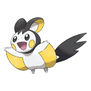 Emolga Pokemon 587 – miniatura i grafika Pokédex