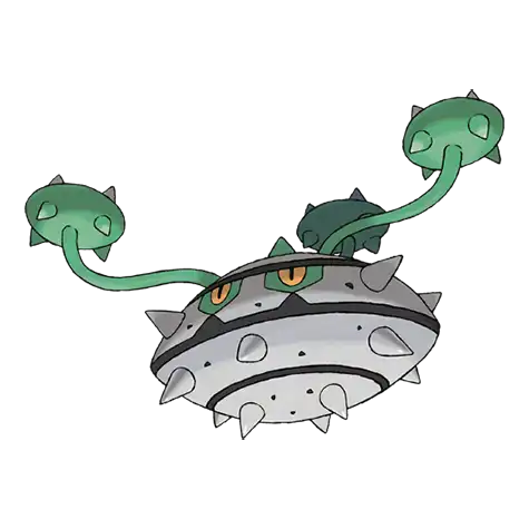 Ferrothorn Pokemon 598 – miniatura i grafika Pokédex