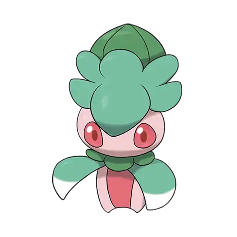 Fomantis Pokemon 753 – miniatura i grafika Pokédex