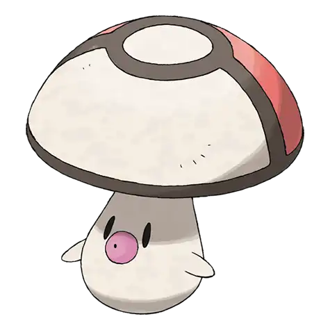 Foongus Pokemon 590 – miniatura i grafika Pokédex