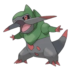 Fraxure Pokemon 611 – miniatura i grafika Pokédex