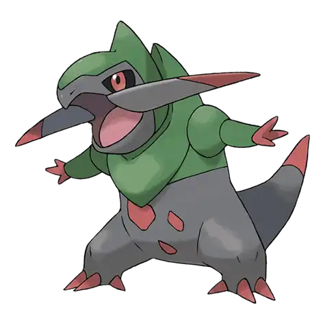 Fraxure Pokemon 611 – miniatura i grafika Pokédex