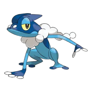 Frogadier Pokemon 657 – miniatura i grafika Pokédex