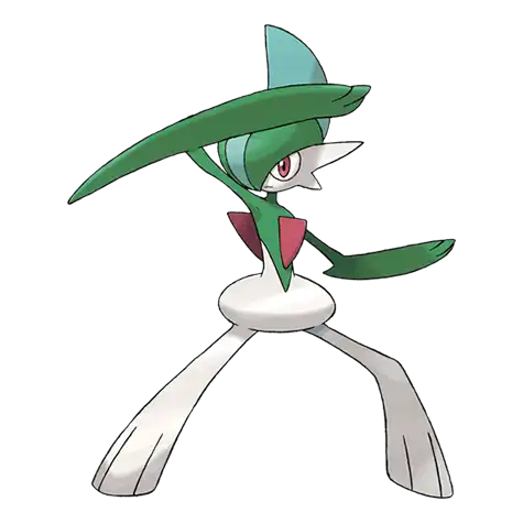 Gallade Pokemon 475 – miniatura i grafika Pokédex