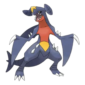 Garchomp Pokemon 445 – miniatura i grafika Pokédex