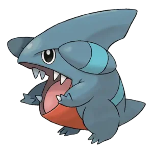 Gible Pokemon 443 – miniatura i grafika Pokédex