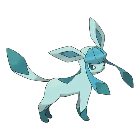 Glaceon Pokemon 471 – miniatura i grafika Pokédex