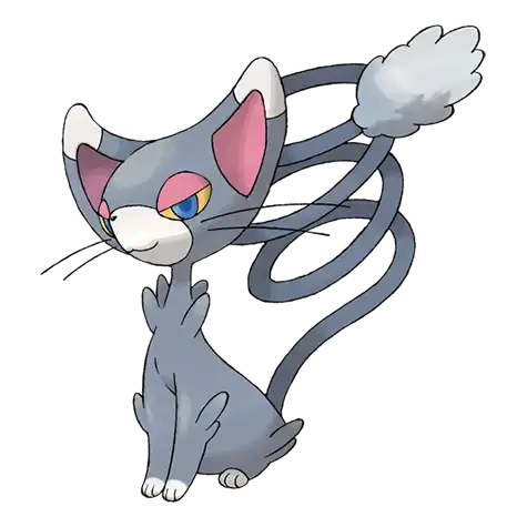 Glameow Pokemon 431 – miniatura i grafika Pokédex