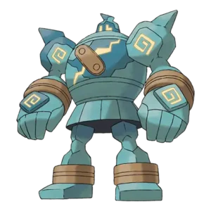 Golurk Pokemon 623 – miniatura i grafika Pokédex