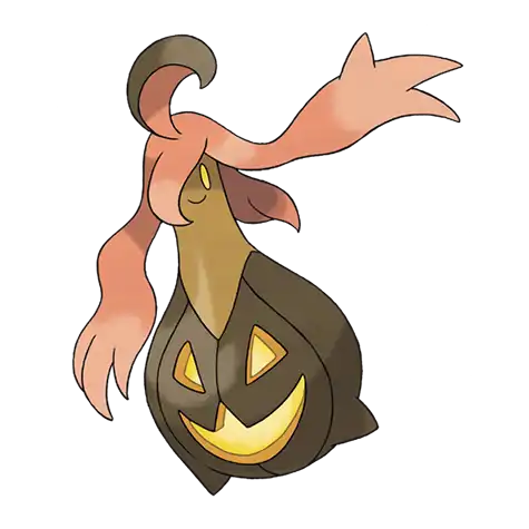 Gourgeist-Average Pokemon 711 – miniatura i grafika Pokédex