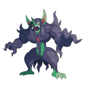 Grimmsnarl Pokemon 861 – miniatura i grafika Pokédex