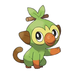 Grookey Pokemon 810 – miniatura i grafika Pokédex