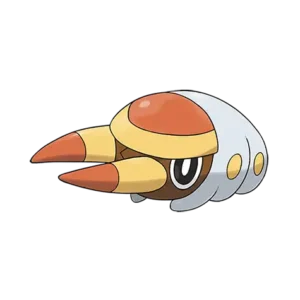 Grubbin Pokemon 736 – miniatura i grafika Pokédex