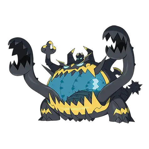 Guzzlord Pokemon 799 – miniatura i grafika Pokédex
