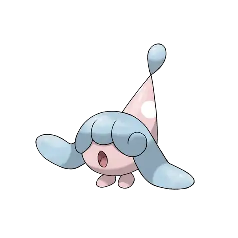 Hatenna Pokemon 856 – miniatura i grafika Pokédex