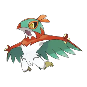 Hawlucha Pokemon 701 – miniatura i grafika Pokédex